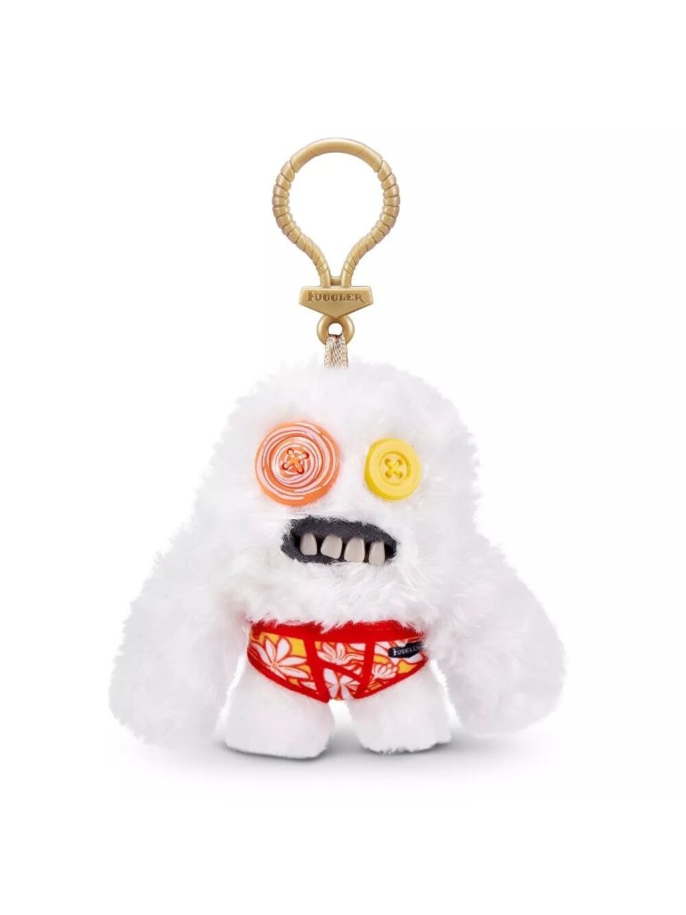 NEW Fuggler Key Rings 5in Sasquoosh Funny Ugly Monster Plush Collectible